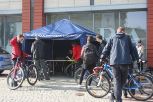 Pasaż Grunwaldzki: startuje z akcją znakowania rowerów